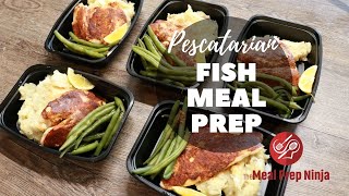 Pescatarian Meal Prep  Low Carb Fish Recipe Healthy Recipes [upl. by Aelaza]