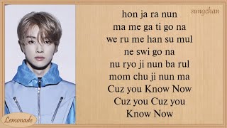 NCT U  Know Now Easy Lyrics [upl. by Assirialc]