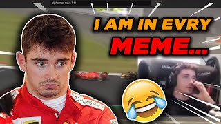 Charles Leclerc Reacts To F1 Memes 😂 [upl. by Ruprecht]