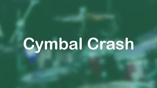 Cymbal Crash  Sound Effect [upl. by Drofkcor]