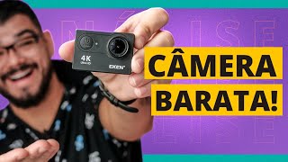 FILMA EM 4K E TEM UM PREÇO BOM Câmera de ação Eken H9R Review [upl. by Sibilla507]