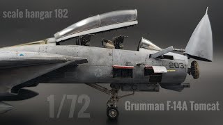 Grumman F14A Tomcat 172 scale model [upl. by Ayikat]