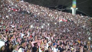 Wir sind Weltmeister  Public Viewing im Olympiastadion München [upl. by Llennod]