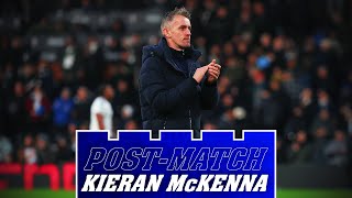 KIERAN McKENNA AFTER FULHAM DRAW [upl. by Ludmilla]