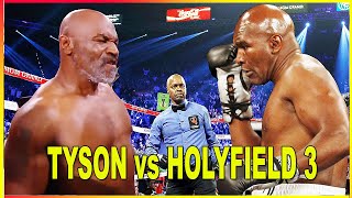 Mike Tyson vs Evander Holyfield 3 HEAVYWEIGHT TRILOGY [upl. by Anerev]