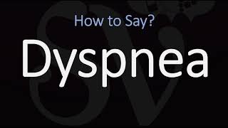 How to Pronounce Dyspnea CORRECTLY Meaning amp Pronunciation [upl. by Silletram207]