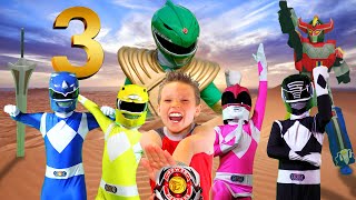 POWER RANGERS NINJA KIDZ Episode 3  Rise of the GREEN RANGER [upl. by Akimrehs]