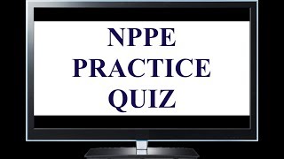 NPPE Exam Sample Questions amp Answers [upl. by Lipsey]