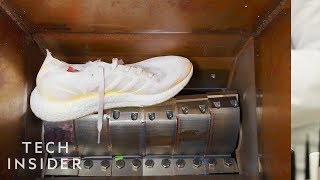 How Adidas Turns Plastic Bottles Into Shoes [upl. by Noicpesnoc511]