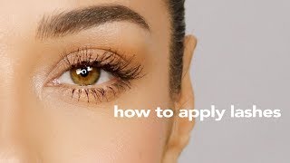 How To Apply Individual Lashes  Easy Tutorial for Beginners  Eman [upl. by Nairred194]