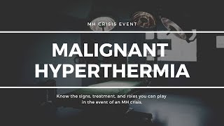 Malignant Hyperthermia [upl. by Rhynd]