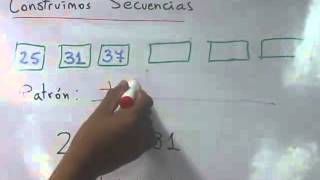 Construir secuencia de numeros  matematicapasoapasocom [upl. by Kristie]