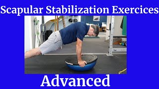 Scapular Stability Exercises Advanced [upl. by Kathye]