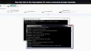 How to Format a USB Flash Drive using Command Prompt in Windows [upl. by Anauqaj532]