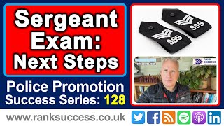 Sergeant Exam 2024 Next Steps [upl. by Machute]