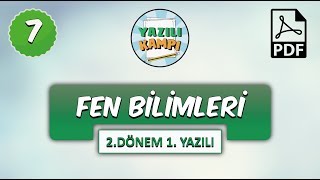 7Sınıf Fen Bilimleri  2Dönem 1Yazılıya Hazırlık [upl. by Ydissac671]