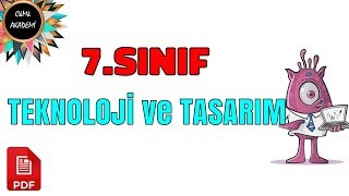 7Sınıf Teknoloji ve Tasarım 1Dönem 1Yazılı Soruları ve Cevapları [upl. by Benge]