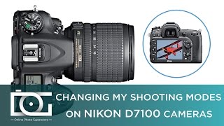 TUTORIAL  Shooting Modes  NIKON D7100  Camera Settings [upl. by Lonnie11]