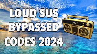 100 Roblox Bypassed Sus CodesIDs May 2024 WORKINGTESTED PART 16 [upl. by Ynnor]