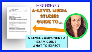 ALevel Media Studies  Component 2 Exam Guide  What to Expect [upl. by Necila]