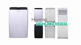 Introducing Hisense Dehumidifiers 2020  Hisense USA 30 sec [upl. by Alethea]