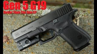 Glock 19 Gen 5 Honest Review Really Better Than The Gen 4 [upl. by Ociredef]