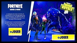 EXCLU AVOIR SAUVER LE MONDE GRATUITEMENT  Fortnite [upl. by Ehtiaf]