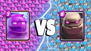 ELIXIR GOLEM VS GOLEM 2024  Clash Royale Challenge [upl. by Rehposirhc161]