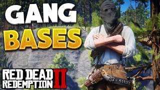 Red Dead Redemption 2 All Gang Hideout Locations RDR2 Gameplay [upl. by Adnol]