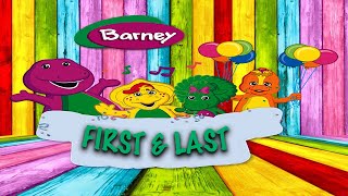 First amp Last  Barney Theme Song [upl. by Eugaet]