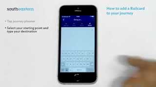 App Top TipsHow to add a Railcard to your journey [upl. by Laehcim249]