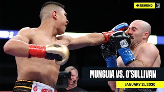 FULL FIGHT  Jaime Munguia vs Spike OSullivan DAZN REWIND [upl. by Ratha]