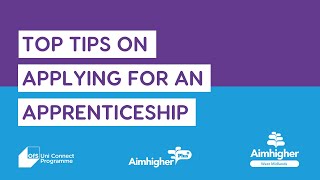 Top Tips on Applying for an Apprenticeship [upl. by Gillespie]