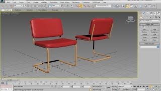 3DS Max Chair Modeling – Easy Beginner Tutorial [upl. by Oelgnaed]