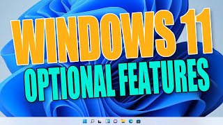 Windows 11 Add Optional Features [upl. by Gilbertson]