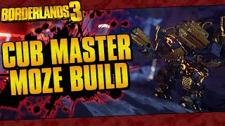 Borderlands 3  Cub Master Moze Build Best Pure Iron Cub Setup [upl. by Enomyar]