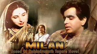 Milan  मिलन   Bollywood Vintage romance  Dilip Kumar Old Movie [upl. by Nevla614]