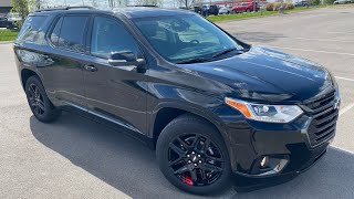 2021 Chevrolet Traverse Premier Redline Edition 36 AWD Test Drive amp Review [upl. by Lefton559]