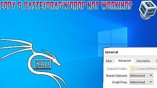 How To Fix Copy PasteDragnDrop In Kali Linux  Kali Linux 4 [upl. by Lacagnia]