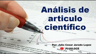 Análisis de articulo científico [upl. by Muir]