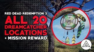 Red Dead Redemption 2  All 20 Dreamcatcher Locations Guide amp Reward [upl. by Desirae]