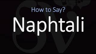 How to Pronounce Naphtali CORRECTLY [upl. by Anastasio345]