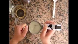 How To Latte Art With Instant Coffee [upl. by Inalaehon]