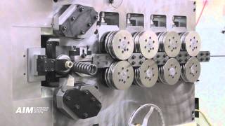 AIM 4000 CNC Spring Coiling Machine [upl. by Puff]