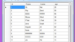 VBNET And SQL Server  How To Select And Display Data From SQL Server Database Using Vbnet Code [upl. by Gresham]