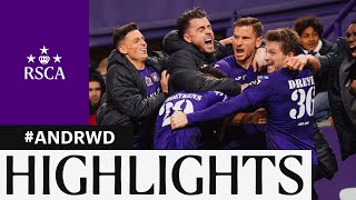 HIGHLIGHTS RSC Anderlecht  RWDM  20232024 [upl. by Chard662]