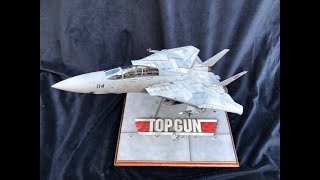 Tamiya 148 F14A Top Gun Build Part 5 Weathering and Finale [upl. by Perreault]